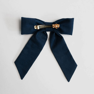 OS | Penn State Confetti Bow, Navy